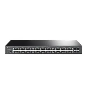 TP-Link JetStream 48-portars Gigabit L2+ hanterad switch med 4 10GE SFP+-platser