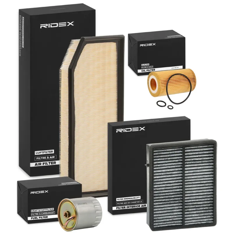 Filtersats RIDEX 4055F0698