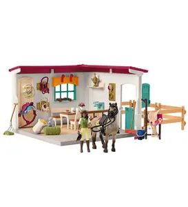 Schleich Horse Stall Utbyggnad Häst & Figur