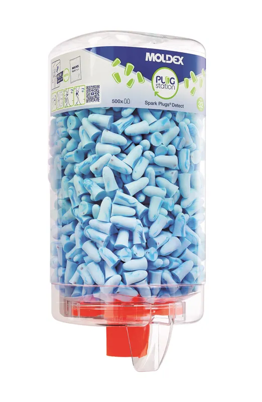 Moldex SparkPlugs Öronproppar i dispenser, spårbara, 500 par