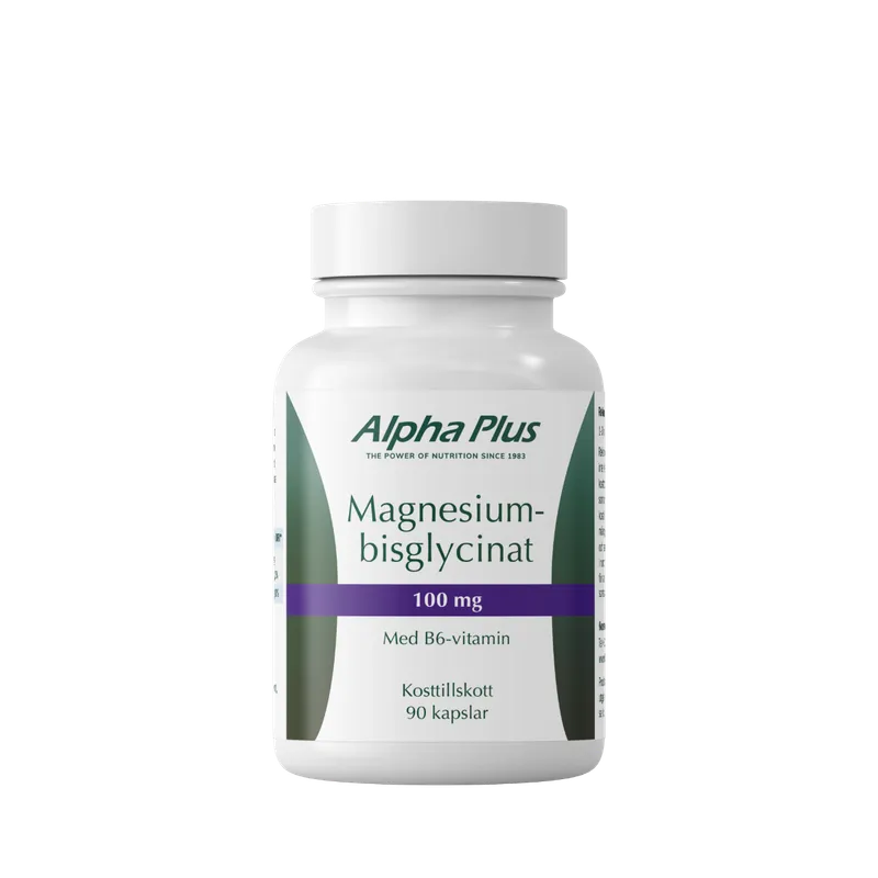 Alpha Plus Magnesiumbisglycinat 100 mg 90 kap