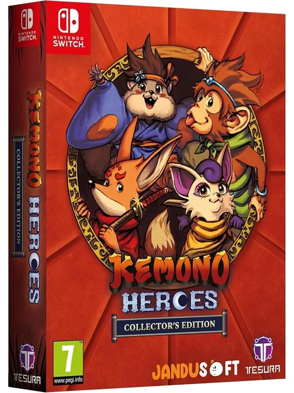 Kemono Heroes (Collector’s Edition) - Nintendo Switch - Plattformsspelare