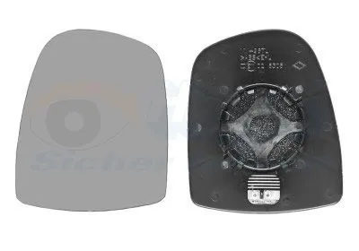 VAN WEZEL 4394838 Backspegelglas