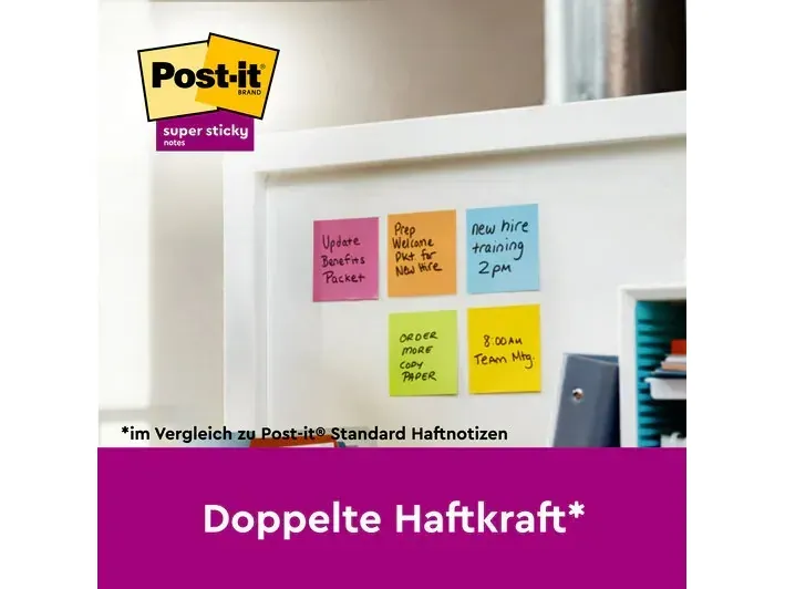 Notes POST-IT SS Playful 76x127 6/fp