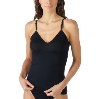 Mey Noblesse Bra Top Svart bomull 44 Dam