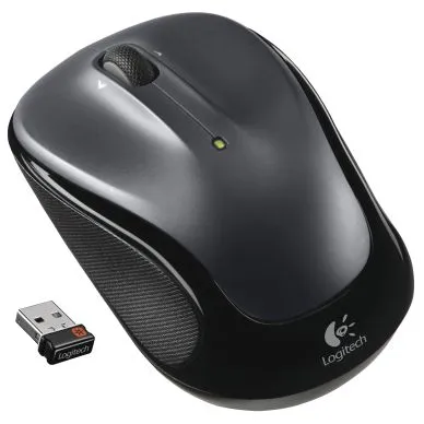 LOGITECH M325 Trådlös Mus. Mörkt Silver.
