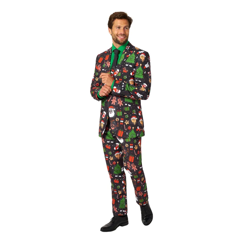 OppoSuits Merry Jinglejoy Kostym – 48