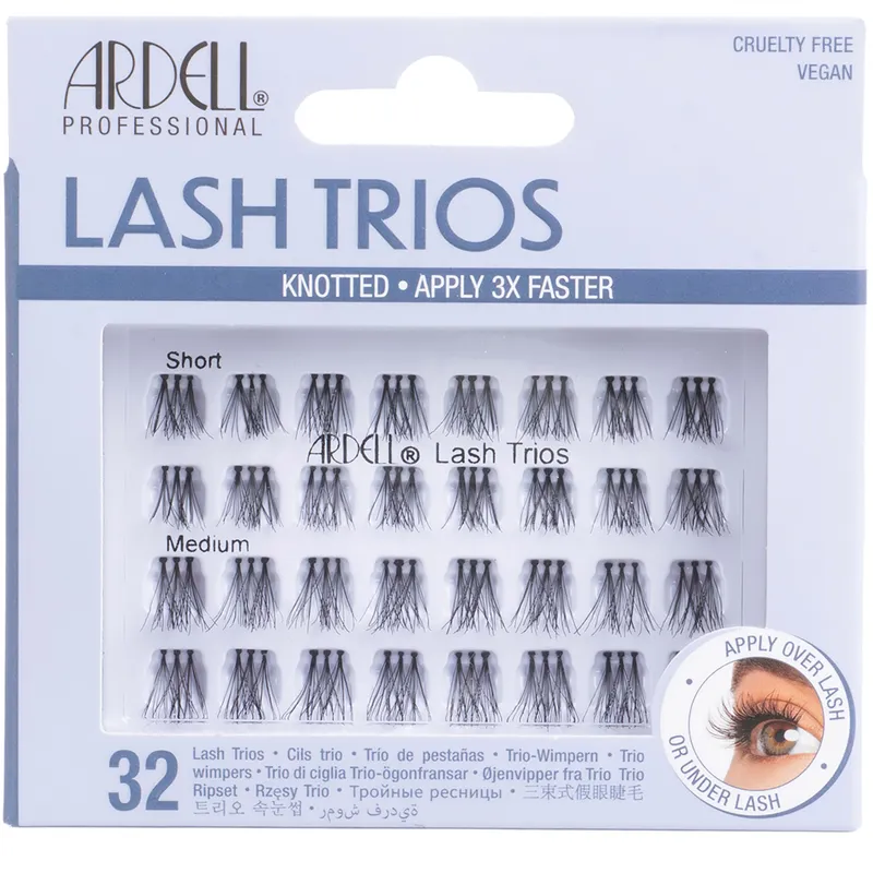 Ardell Lash Trios Knotted Short & Medium