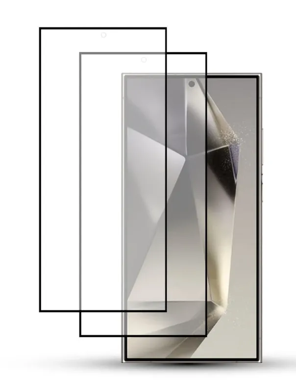 2-Pack SAMSUNG S24 ULTRA 5G Skärmskydd – Härdat Glas 9H – Super kvalitet 3D