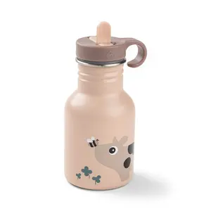 Done by Deer Vattenflaska - Rostfritt Stål - 350 ml - Tiny Farm (#1182)