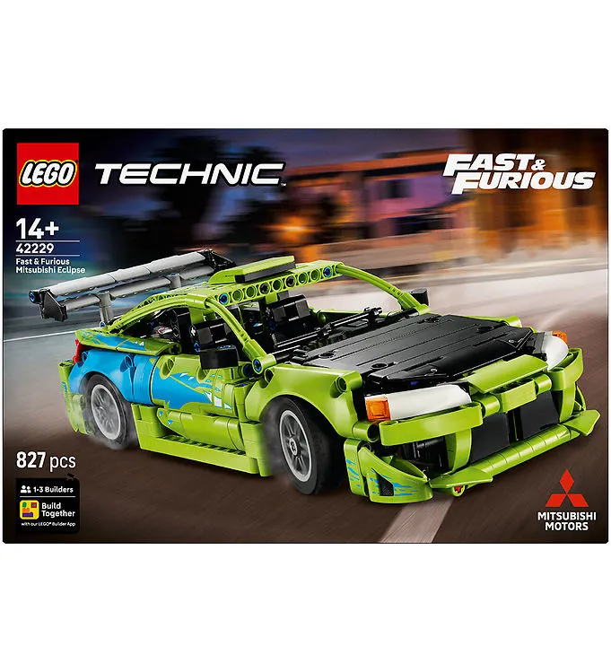 Fast and Furious Mitsubishi Eclipse bil LEGO® Technic (42229)