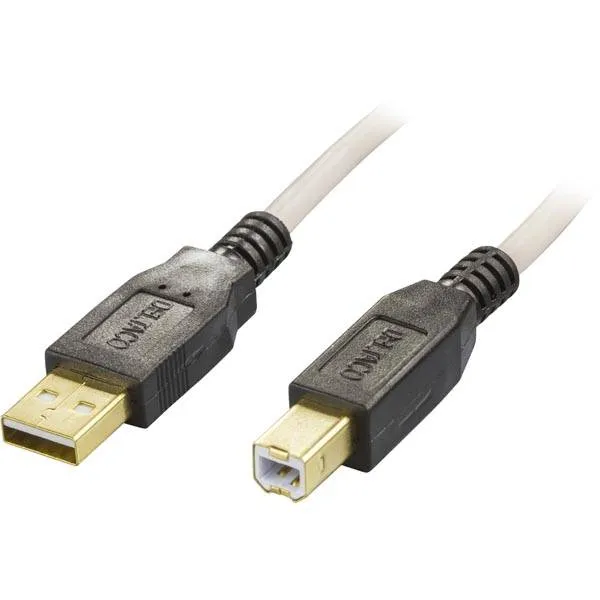 DELTACO USB 2.0 kabel Typ A hane – Typ B hane 3m