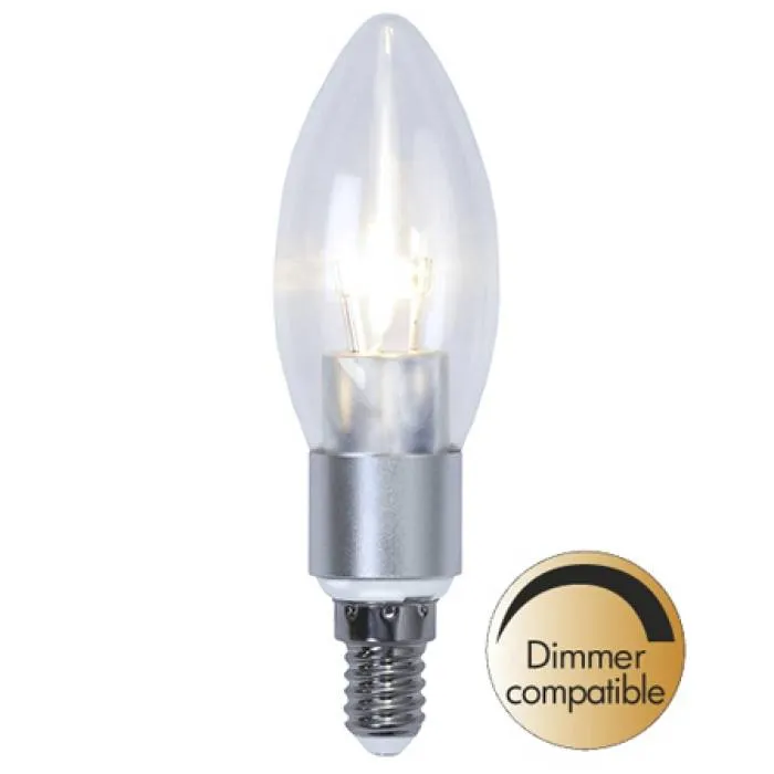 Illumination LED Klar, E14, 2700K, 470lm, 5W(40W), Dimmerkompatibel