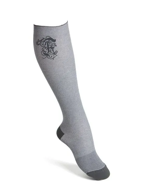 Funq Wear Kompressionsstrumpor Bomull 15-18, 40-42, Groovy Grey