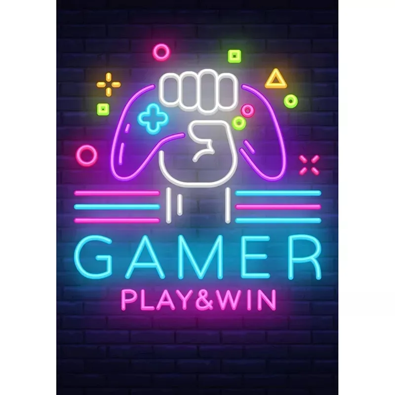 Poster - Gamer Play & Win