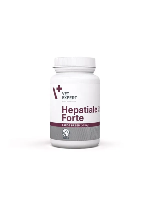 VetExpert Hepatiale Forte Large breeds - kosttillskott för hundar - 40 tabletter