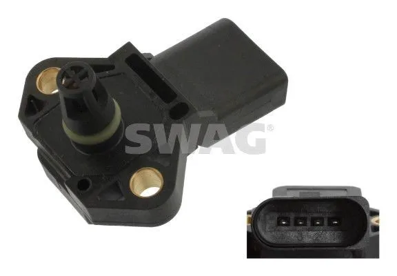 SWAG 30 93 6116 Sensor, laddtryck