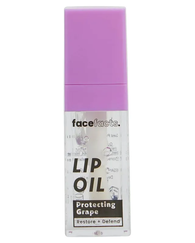 Face Facts Tinted Skincare Lip Oil - Protecting Grape 9 ml