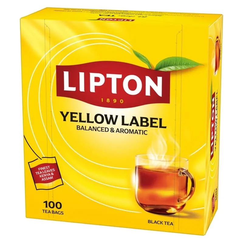 Te Lipton Yellow Label 100-pack