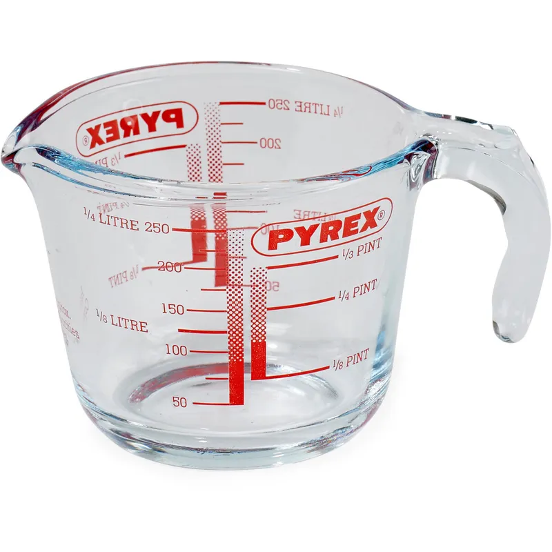 Pyrex Pyrex Classic måttkanna glas 0,25 liter