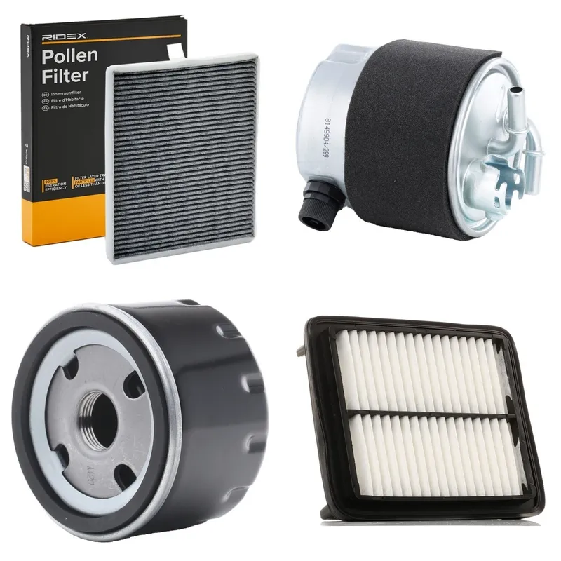 Filtersats RIDEX 4055F27371
