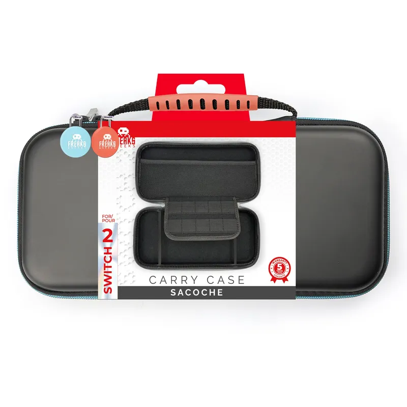 Freaks And Geeks – Case for Switch 2 / Switch / Oled – Blue & Red
