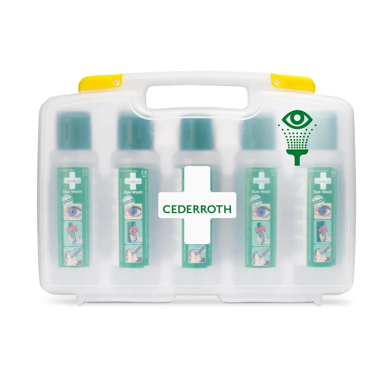 Cederroth 51011042 Ögondusch 5 x 500 ml, med väska