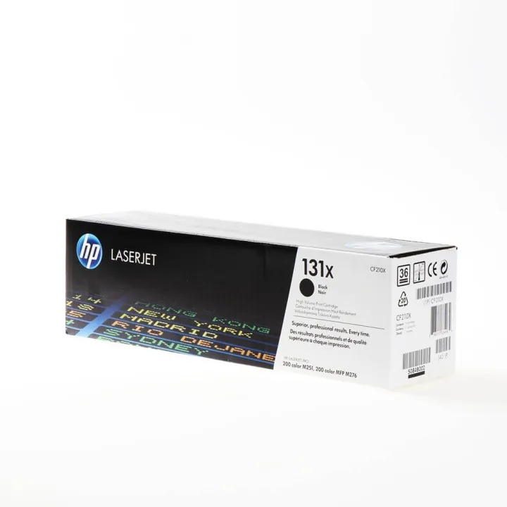 HP 131X svart LaserJet-tonerkassett med hög kapacitet, original