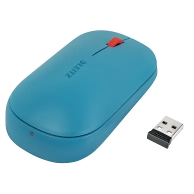 Leitz Cosy Trådlös Mus Blå – Mouse – 3 knappar – Blå