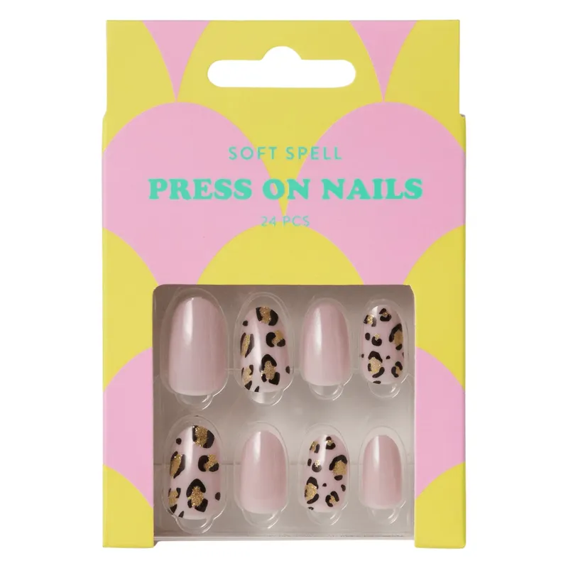 Soft Spell Press On Nails Safari Chic