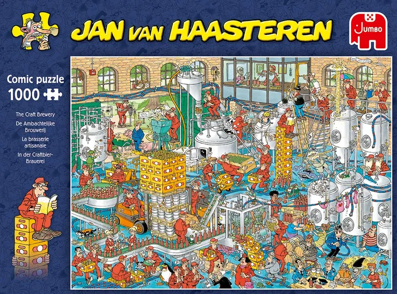 Jan van Haasteren The Craft Brewery Pussel 1000 bitar – Jan Van Haasteren – Leksaksaffären