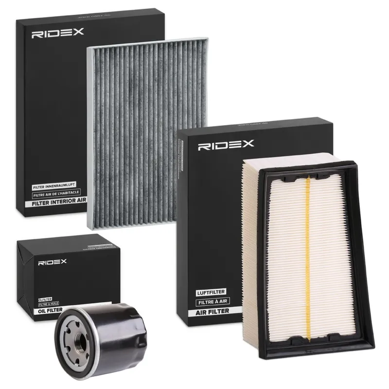 Filtersats RIDEX 4055F19904