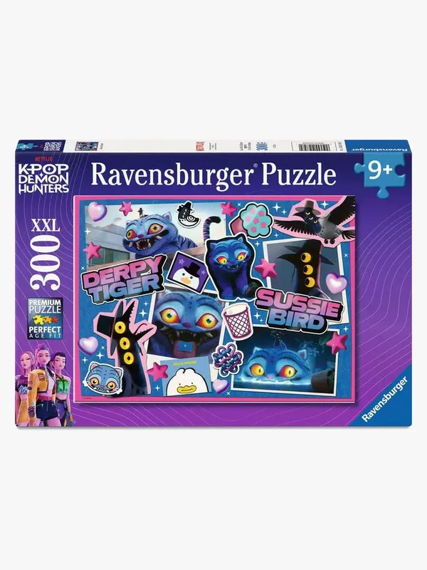 K-Pop Demon Hunters Derpy & Sussie Pussel 300 bitar XXL, Ravensburger