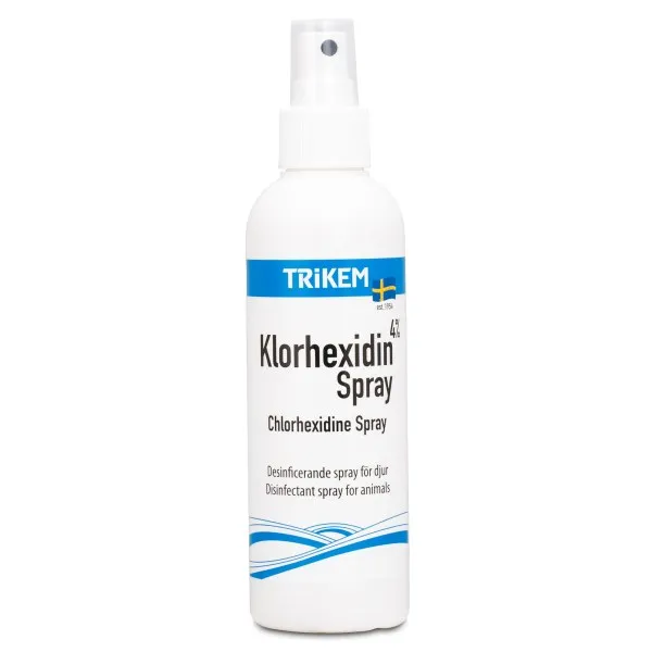 Bakteriehämmande Klorhexidin Spray - 200 ml