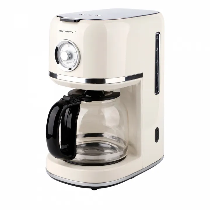 Emerio CME-133280.1, Droppande kaffebryggare, 1,5 l, 900 W, Gräddfärgad