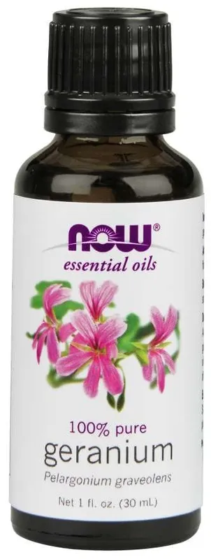 NOW Foods – Eterisk Olja, Geraniumolja, 30 ml