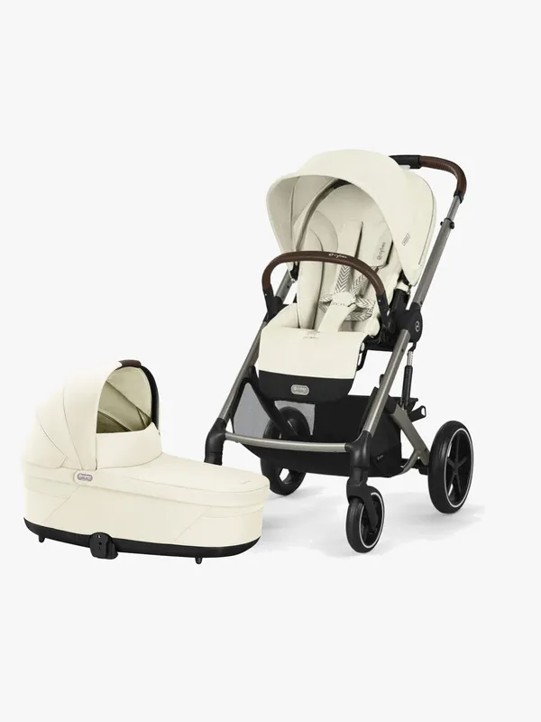 Cybex BALIOS S Lux Sittvagn, Seashell Beige/Taupe – Bäst i test
