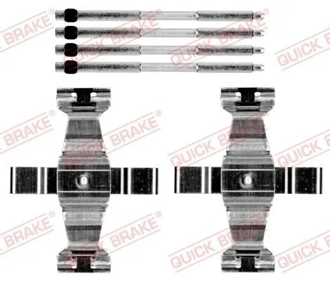 Monteringssats, bromsbelägg QUICK BRAKE 109-0171