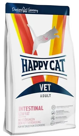 Vet Diet Intestinal Low Fat Torrfoder för Katt - 1 kg