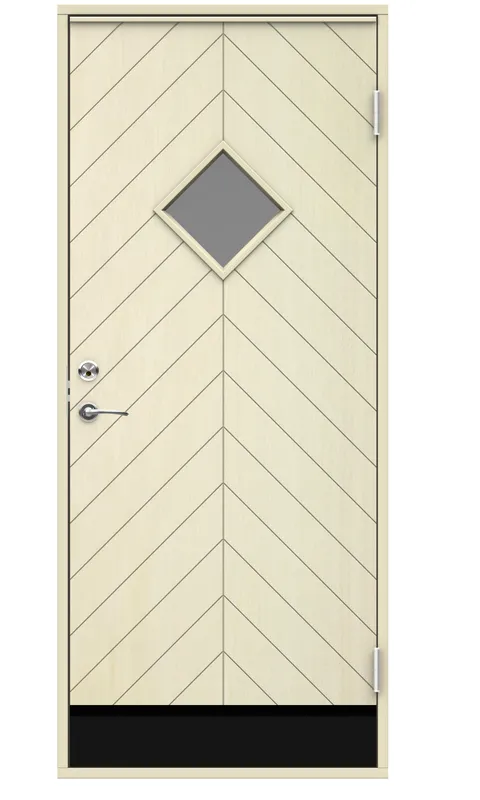 Swedoor Trysil Glas & Sparkplåt Varmförrådsdörr 2078×988 mm