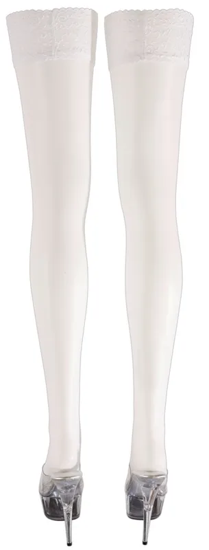Cottelli Hold Ups White (Storlek: Small)