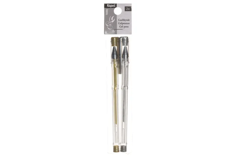 Hobby – Gelpennor 2-Pack Guld & Silver (Utgått)