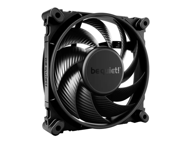 be quiet! Silent Wings 4 – Lådfläkt – PWM hög hastighet – 120 mm – svart