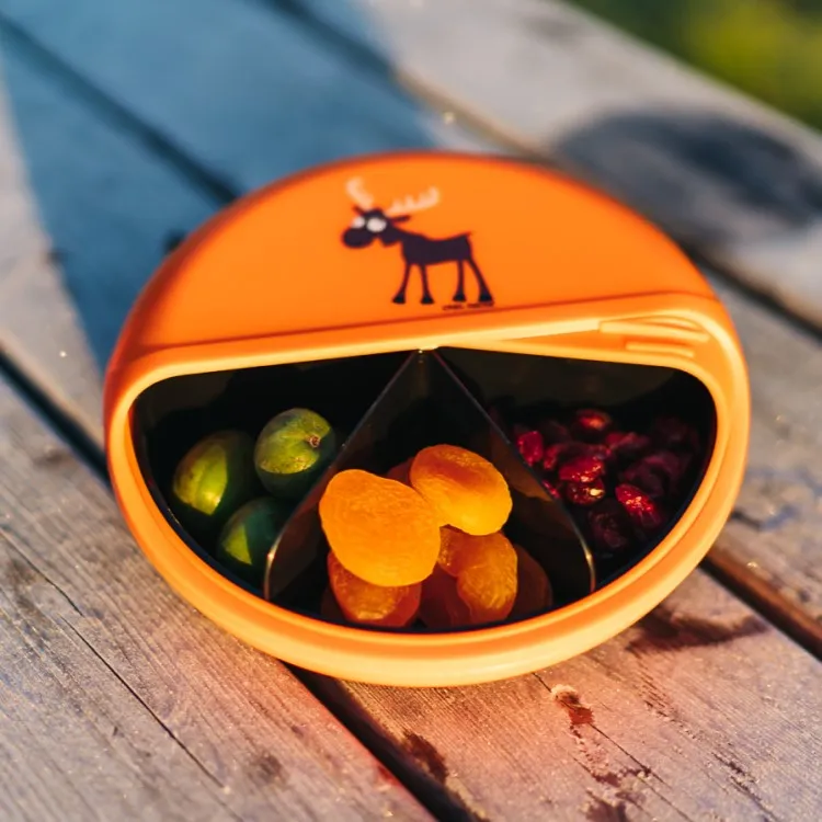 Carl Oscar Snackslåda - BentoDISC - 1.4 L - Orange Älg