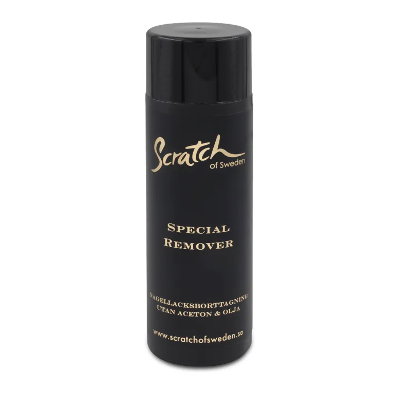 Scratch of Sweden Scratch Specialremover Nagellacksborttagning utan Aceton 100 ml