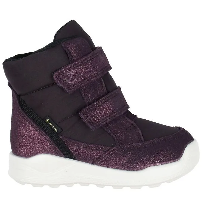 Ecco Vinterkängor – Urban Mini – Tex – Nattskugga Barolo/Fig (#1822)