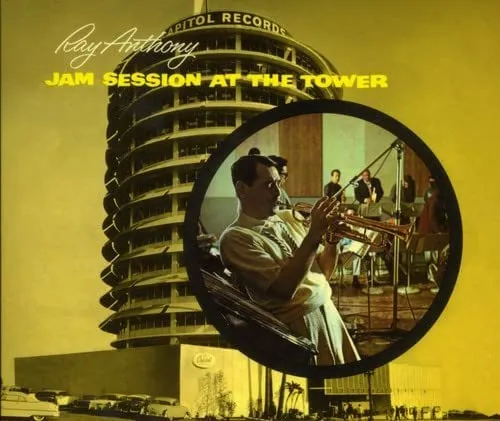 CD Ray Anthony - Jam Session At The Tower Europe Jazz Brukt