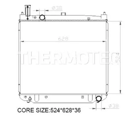 Kylare Thermotec D74004TT