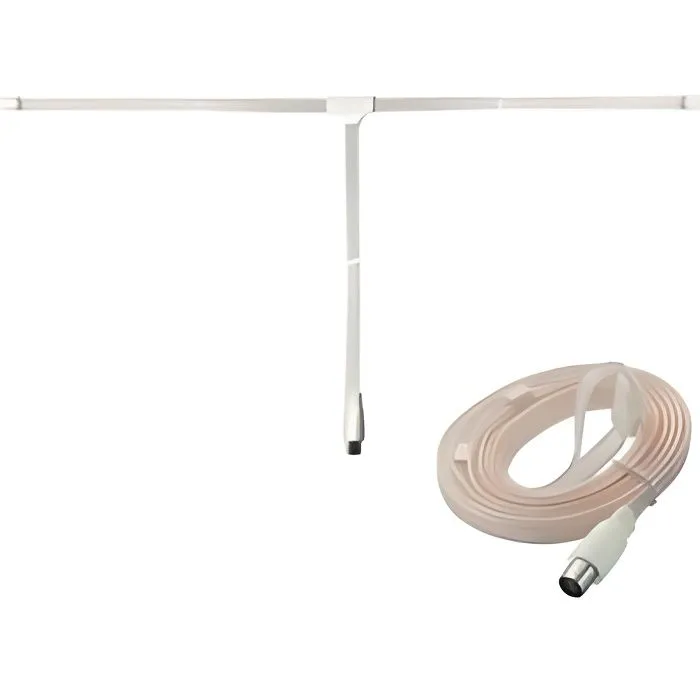 FM-antennkabel T - cd68850 - Längd 1.8m - Koax-jackkontakt (IEC)