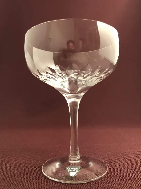 Orrefors – Coupe / Champagneglas – Prelude – Design Nils Landberg
